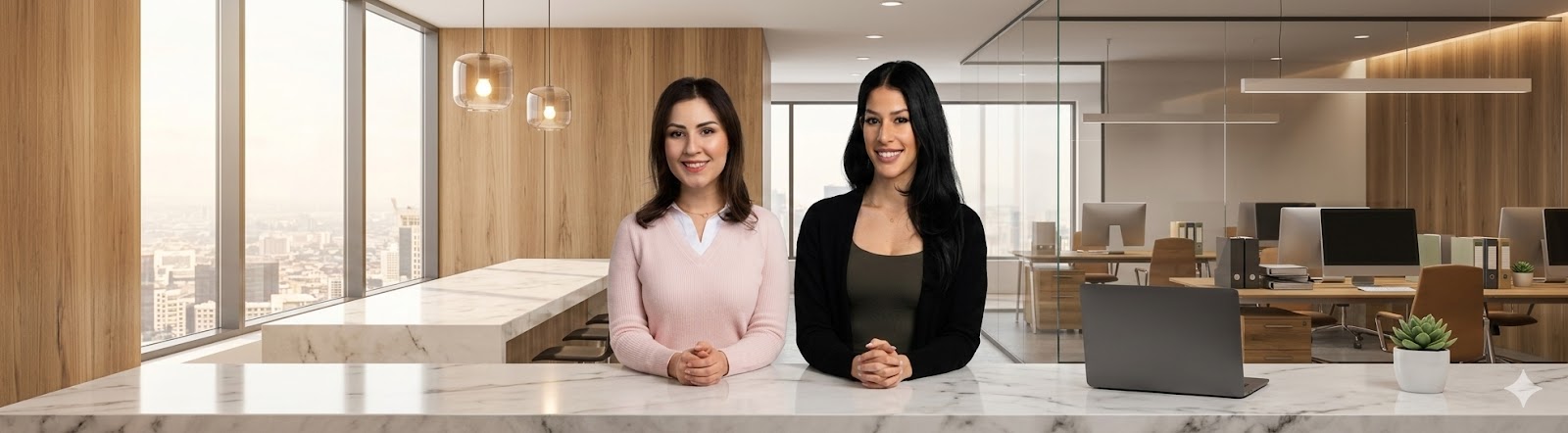 Armine Hakobyan and Arlet Keshishian together outdoors.